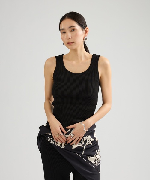 Chaos（カオス）の「Chaos(カオス)/ ◆AENEIS◆フラワースカーフ（バンダナ/スカーフ・レディース・ブラック・FREE）」の6枚目の写真