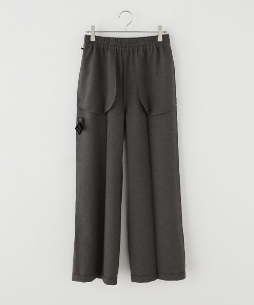 Spick & Span（スピックアンドスパン）の「PEウォッシャブルイージースラックスパンツ（その他パンツ・レディース・ベージュ/ブラウン/チャコールグレー・38/36/40）」の20枚目の写真