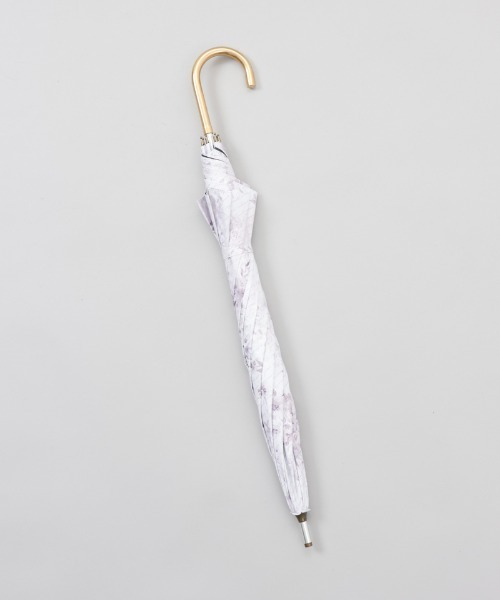 dazzlin（ダズリン）の「【dazzlin(ダズリン)】フラワープリント晴雨兼用傘（長傘）（長傘・レディース・ブラック/ピンク/ホワイト・FREE）」の5枚目の写真