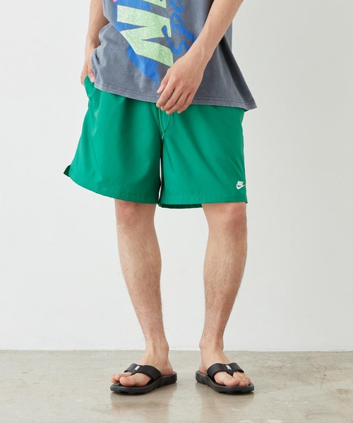 NIKE(ナイキ)の「ナイキ クラブ メンズ ウーブン フロー ショートパンツ / Nike Club Men's Woven Flow Shorts FN3308-365 Malachite(その他パンツ・メンズ・グリーン系その他2・XL/S/M/L/2XL)」の1枚目の写真