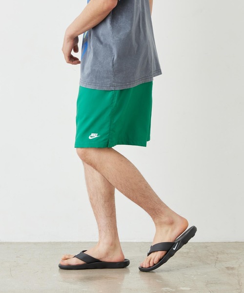 NIKE(ナイキ)の「ナイキ クラブ メンズ ウーブン フロー ショートパンツ / Nike Club Men's Woven Flow Shorts FN3308-365 Malachite(その他パンツ・メンズ・グリーン系その他2・XL/S/M/L/2XL)」の2枚目の写真