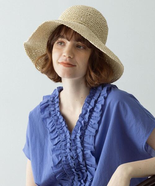 URBAN RESEARCH Sonny Label(アーバンリサーチサニーレーベル)の「折り畳みペーパーハット(ハット・レディース・ベージュ/キャメル・ONE)」の3枚目の写真
