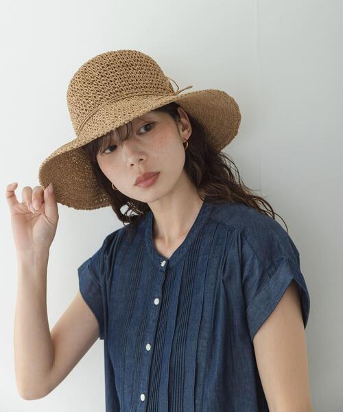 URBAN RESEARCH Sonny Label(アーバンリサーチサニーレーベル)の「折り畳みペーパーハット(ハット・レディース・ベージュ/キャメル・ONE)」の15枚目の写真
