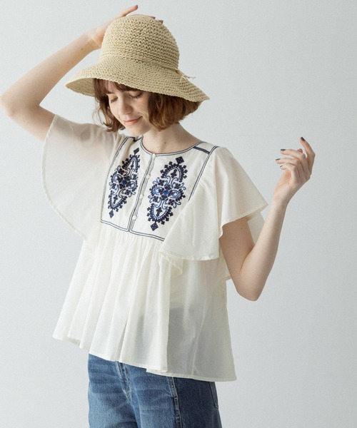 URBAN RESEARCH Sonny Label(アーバンリサーチサニーレーベル)の「折り畳みペーパーハット(ハット・レディース・ベージュ/キャメル・ONE)」の5枚目の写真