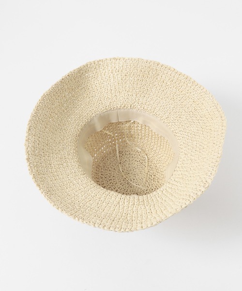 URBAN RESEARCH Sonny Label(アーバンリサーチサニーレーベル)の「折り畳みペーパーハット(ハット・レディース・ベージュ/キャメル・ONE)」の15枚目の写真