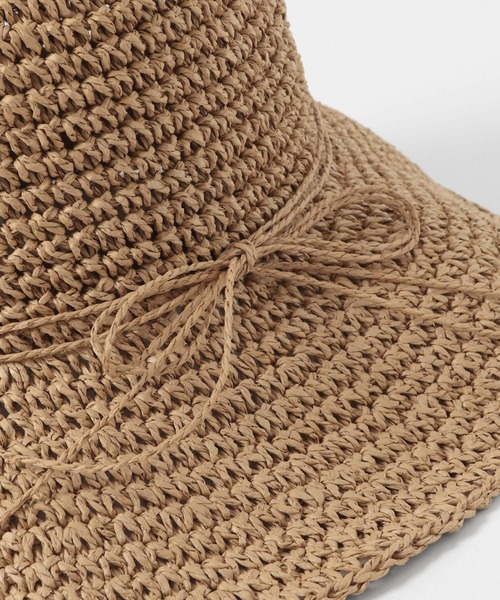 URBAN RESEARCH Sonny Label(アーバンリサーチサニーレーベル)の「折り畳みペーパーハット(ハット・レディース・ベージュ/キャメル・ONE)」の17枚目の写真