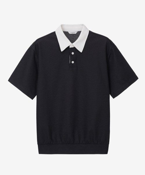 MINDBRIDGE(マインドブリッジ)の「カラー配色マンツーマン - 2カラー MYTS31M2(Tシャツ/カットソー・メンズ・チャコール/ダークベージュ・100/95/105/110)」の4枚目の写真