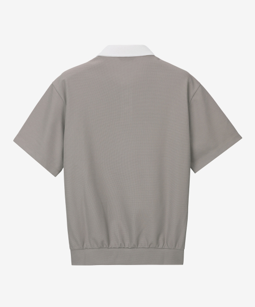 MINDBRIDGE(マインドブリッジ)の「カラー配色マンツーマン - 2カラー MYTS31M2(Tシャツ/カットソー・メンズ・チャコール/ダークベージュ・100/95/105/110)」の7枚目の写真