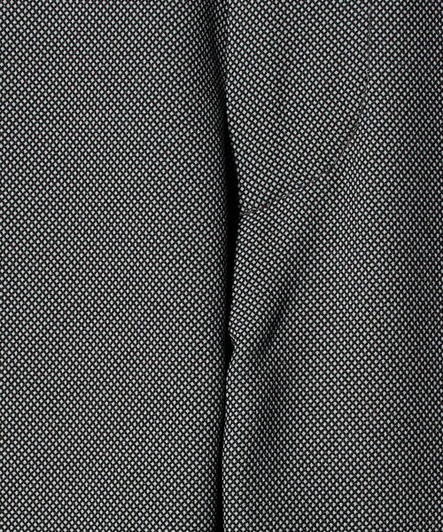 green label relaxing（グリーンレーベルリラクシング）の「A+ COOL ポリエステル バーズアイ スタンダード アジャスター NP スラックス -ウォッシャブル・ストレッチ・接触冷感・吸水速乾-（スラックス・メンズ・グレー系/ダークグレー/ネイビー・XL/XXL/L/S/M）」の8枚目の写真