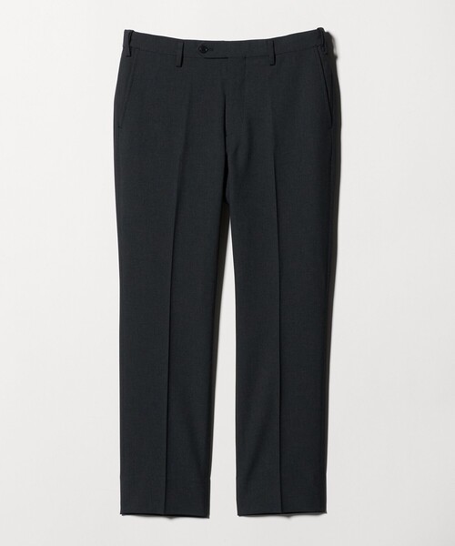 green label relaxing（グリーンレーベルリラクシング）の「A+ COOL ポリエステル バーズアイ スタンダード アジャスター NP スラックス -ウォッシャブル・ストレッチ・接触冷感・吸水速乾-（スラックス・メンズ・グレー系/ダークグレー/ネイビー・XL/XXL/L/S/M）」の9枚目の写真