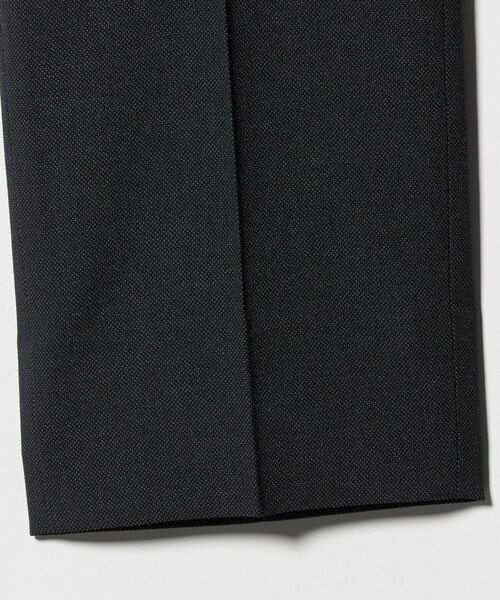 green label relaxing（グリーンレーベルリラクシング）の「A+ COOL ポリエステル バーズアイ スタンダード アジャスター NP スラックス -ウォッシャブル・ストレッチ・接触冷感・吸水速乾-（スラックス・メンズ・グレー系/ダークグレー/ネイビー・XL/XXL/L/S/M）」の15枚目の写真