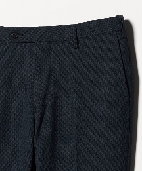 green label relaxing（グリーンレーベルリラクシング）の「A+ COOL ポリエステル バーズアイ スタンダード アジャスター NP スラックス -ウォッシャブル・ストレッチ・接触冷感・吸水速乾-（スラックス・メンズ・グレー系/ダークグレー/ネイビー・XL/XXL/L/S/M）」の18枚目の写真