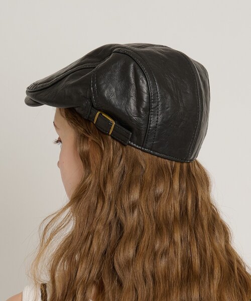 w closet（ダブルクローゼット）の「ハンチング（キャップ・レディース・ブラウン/ブラック・FREE）」の6枚目の写真