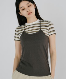 セットアップ対応可能【MADE IN JAPAN 】3 Layers Camisole/3レイヤー