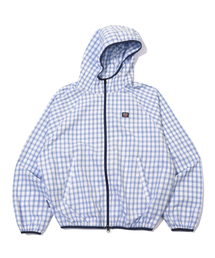 SPORT CHAMBER（スポーツチャンバー）の「SCスクエアチェックウィンドブレーカー(ホワイト)（ナイロンジャケット）」