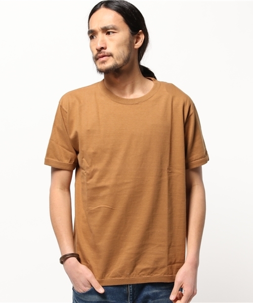 BEAMS（ビームス）の「Fruit of the Loom / クルーネックTシャツ 16SS（Tシャツ/カットソー・メンズ・ネイビー/ベージュ/ブラック/グレー/オフホワイト・LARGE/SMALL/MEDIUM）」の4枚目の写真