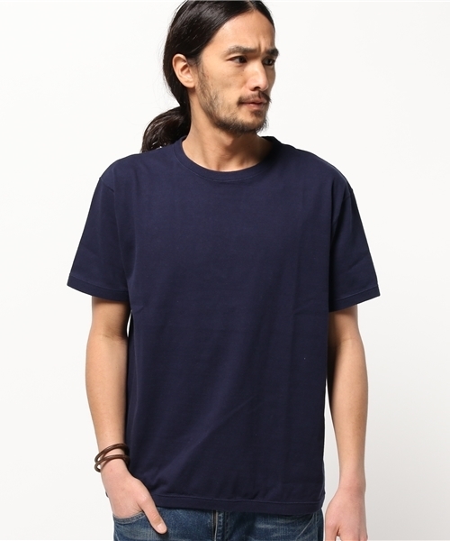 BEAMS（ビームス）の「Fruit of the Loom / クルーネックTシャツ 16SS（Tシャツ/カットソー・メンズ・ネイビー/ベージュ/ブラック/グレー/オフホワイト・LARGE/SMALL/MEDIUM）」の5枚目の写真