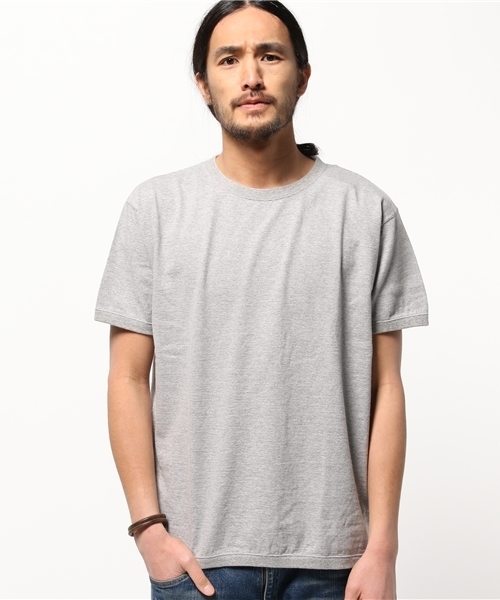 BEAMS（ビームス）の「Fruit of the Loom / クルーネックTシャツ 16SS（Tシャツ/カットソー・メンズ・ネイビー/ベージュ/ブラック/グレー/オフホワイト・LARGE/SMALL/MEDIUM）」の3枚目の写真