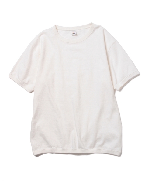 BEAMS（ビームス）の「Fruit of the Loom / クルーネックTシャツ 16SS（Tシャツ/カットソー・メンズ・ネイビー/ベージュ/ブラック/グレー/オフホワイト・LARGE/SMALL/MEDIUM）」の7枚目の写真