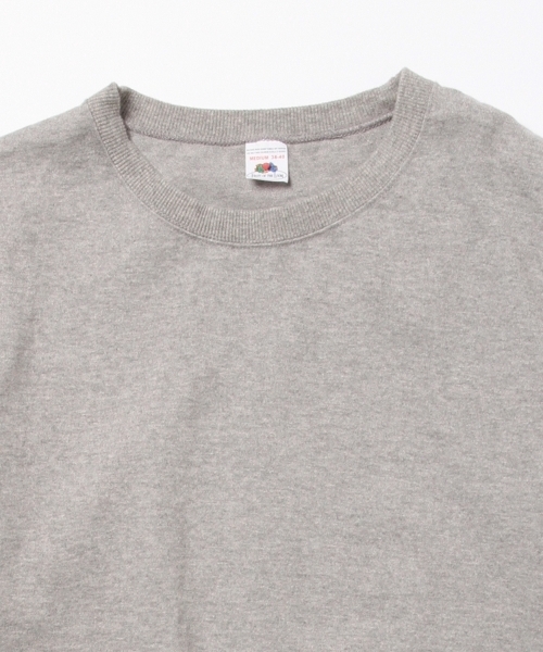 BEAMS（ビームス）の「Fruit of the Loom / クルーネックTシャツ 16SS（Tシャツ/カットソー・メンズ・ネイビー/ベージュ/ブラック/グレー/オフホワイト・LARGE/SMALL/MEDIUM）」の11枚目の写真