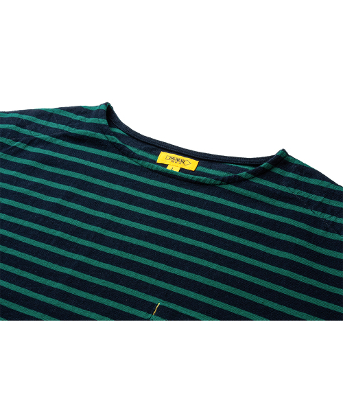 THE RESQ（ザーレスキュー）の「CLASSIC STRIPED L/S TEE [INK NAVY]（Tシャツ/カットソー・メンズ・その他・LARGE/MEDIUM/X-LARGE）」の3枚目の写真