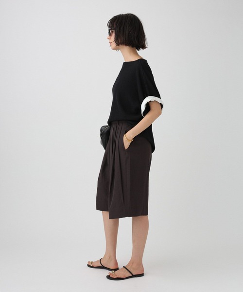 BABYLONE（バビロン）の「タックハーフパンツ（その他パンツ・レディース・ベージュ/ブラウン・フリー）」の16枚目の写真