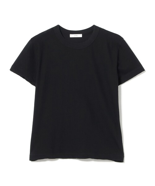 Demi-Luxe BEAMS（デミルクス ビームス）の「ATON / コンパクト Tシャツ（Tシャツ/カットソー・レディース・ブラック/サックスブルー/ホワイト・ONE SIZE）」の22枚目の写真