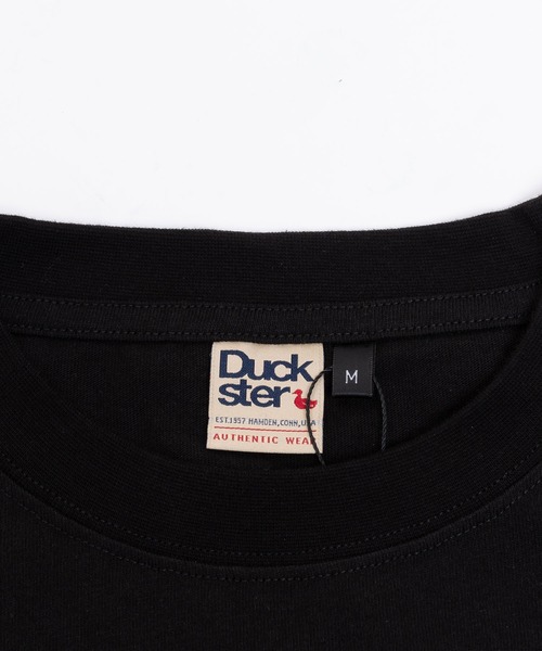 Duckster(ダックスター)の「REGULAR FIT S/STEE(MELLOW OUT BOY)(Tシャツ/カットソー・レディース・ブラック・XL/M/L)」の2枚目の写真