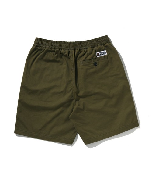 A BATHING APE(アベイシングエイプ)の「ONE POINT ELASTICATED RELAXED FIT SHORTS(その他パンツ・メンズ・ブラック/オリーブ・XX-LARGE/MEDIUM/X-LARGE/SMALL/LARGE)」の4枚目の写真