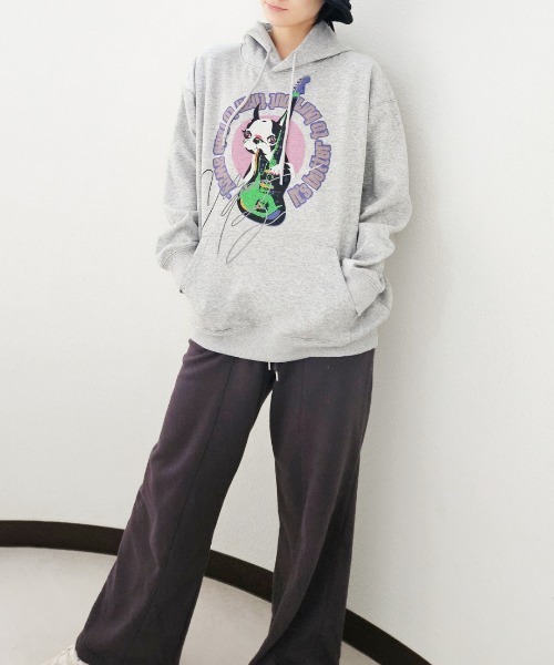 CRYSTAL BALL(クリスタルボール)の「Out of the blue Hoodie(パーカー・レディース・ブラック/グレー/ライトブルー・FREE)」の21枚目の写真