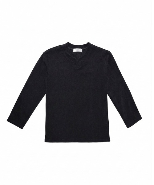 Otte（オッテ）の「Vスリットネックトップス（Tシャツ/カットソー・メンズ・ホワイト/ブラック/グレー・MEDIUM/LARGE/X-LARGE）」の20枚目の写真