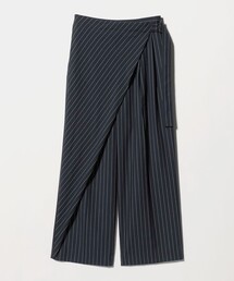 BEAUTY&YOUTH UNITED ARROWS | フロントラップ ベルト パンツ ウォッシャブル(その他パンツ)