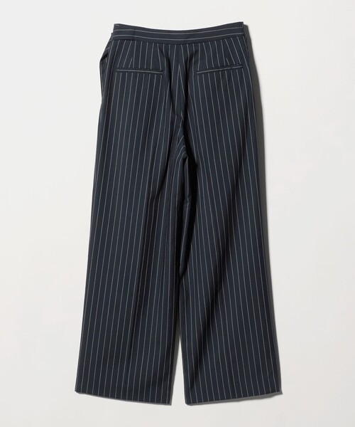 BEAUTY&YOUTH UNITED ARROWS（ビューティーアンドユースユナイテッドアローズ）の「フロントラップ ベルト パンツ ウォッシャブル（その他パンツ・レディース・ネイビー/ベージュ・S/M）」の10枚目の写真
