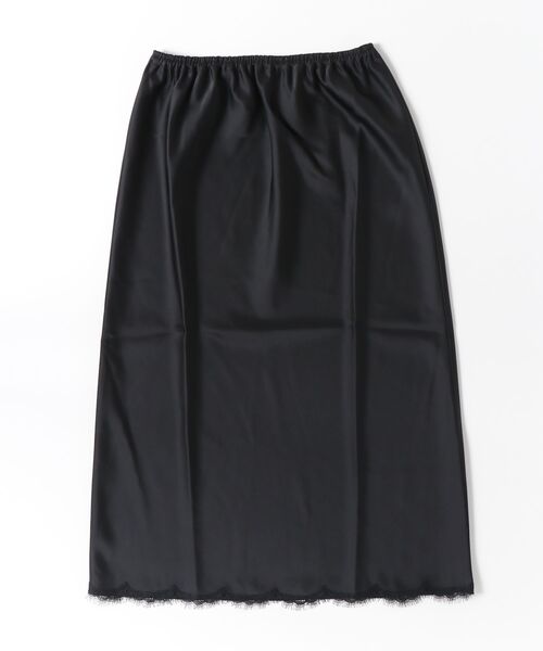 SATIN LEAVERS LACE SKIRT 26MMSSK02（スカート）｜THE SHINZONE（ザ