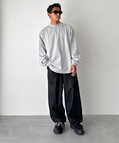CANAL JEAN(キャナルジーン)の「SUPERTHANKS サイドタックバルーンパンツ(その他パンツ・レディース・ブラック・SMALL)」の11枚目の写真