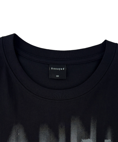 ANNOYED(アノイド)の「グランジペインティンググラフィック半袖LQ2TU302_BLACK(Tシャツ/カットソー・メンズ・その他・95/100/105)」の3枚目の写真