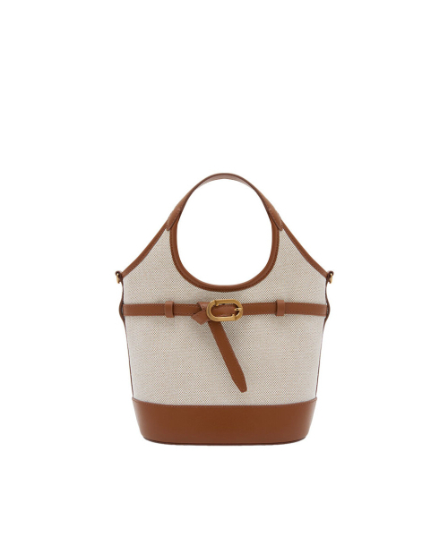 JESTINA（ジェイエスティナ）の「HAZEL キャンバス SMトート BR (JHNCHD6BS979BR270)（トートバッグ・レディース・ブラウン・FREE）」の2枚目の写真