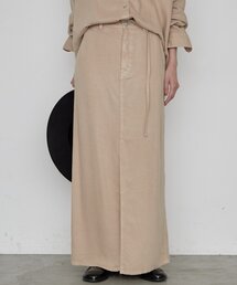 LOUNGEDRESS | 《肌触り抜群/セットアップ可》リヨセルタイトスカート　秋服(スカート)