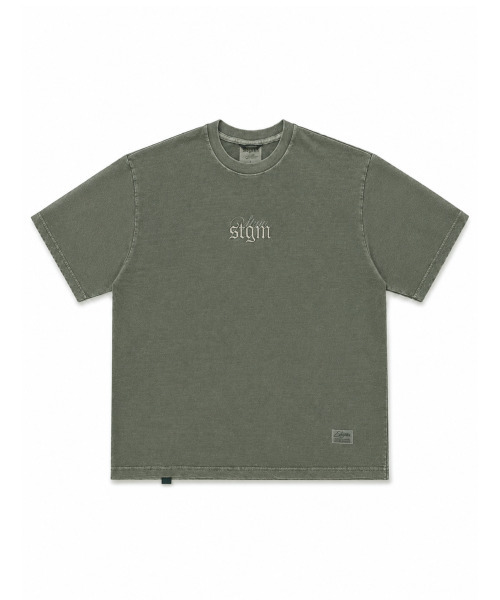 STIGMA(スティグマ)の「ML PIGMENT T-SHIRTS KHAKI(Tシャツ/カットソー・メンズ・その他・MEDIUM/LARGE/X-LARGE)」の1枚目の写真
