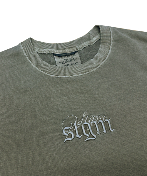 STIGMA(スティグマ)の「ML PIGMENT T-SHIRTS KHAKI(Tシャツ/カットソー・メンズ・その他・MEDIUM/LARGE/X-LARGE)」の5枚目の写真