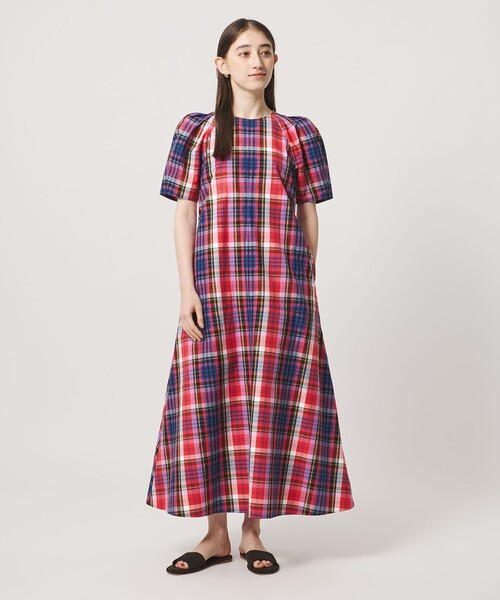 UNITED ARROWS(ユナイテッドアローズ)の「マドラス チェック ワンピース(ワンピース・レディース・その他1・38/36)」の2枚目の写真