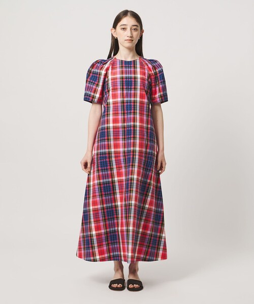 UNITED ARROWS(ユナイテッドアローズ)の「マドラス チェック ワンピース(ワンピース・レディース・その他1・38/36)」の4枚目の写真