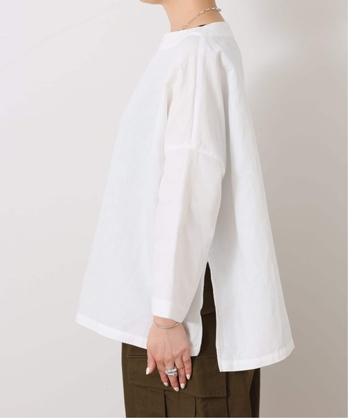 JOURNAL STANDARD LUXE(ジャーナルスタンダード ラックス)の「CLシャンブレー ボートネックブラウス(シャツ/ブラウス・レディース・ブルー系その他/ホワイト・FREE)」の18枚目の写真