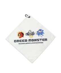 GREED MONSTER（グリードモンスター）の「GREED MONSTER カラビナ付きドットモンスタータオル（キャップ）」