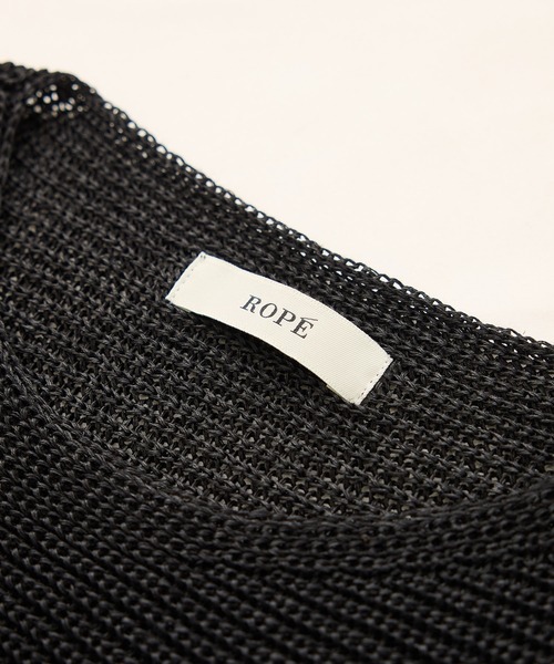 ROPE'（ロペ）の「ドルマンスリーブプルオーバーニット/イージーケア（ニット/セーター・レディース・ブラック/ベージュ系その他/キャメル・FREE）」の14枚目の写真