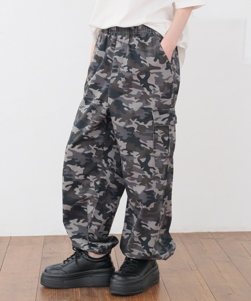 Honeys(ハニーズ)の「迷彩柄カーゴパンツ(カーゴパンツ・レディース・カーキ系1・L/LL/M/S/SS)」の11枚目の写真