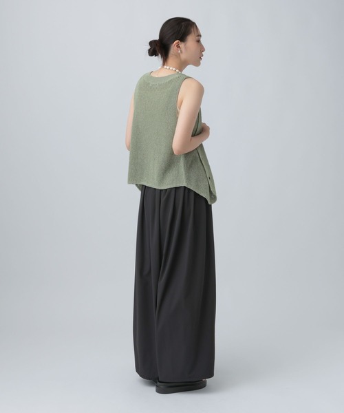 LEPSIM（レプシィム）の「2WAYギャザーパンツ　817068（その他パンツ・レディース・カーキブラウン/ブラック/ライトグリーン/アイボリー・FREE）」の12枚目の写真