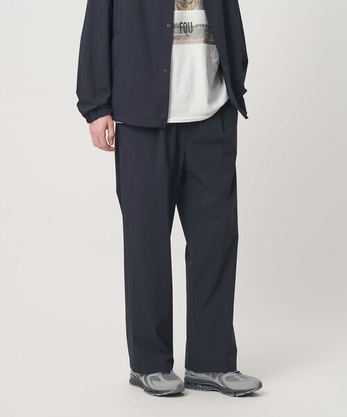 BEAUTY&YOUTH UNITED ARROWS(ビューティーアンドユースユナイテッドアローズ)の「【WEB限定】360°MASTER 1プリーツ ストレート イージーパンツ NO.8 セットアップ対応 撥水 ストレッチ ウォッシャブル(その他パンツ・メンズ・ネイビー・XL/L/M/S)」の5枚目の写真