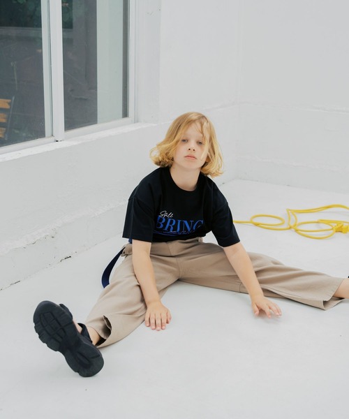 GLOBAL WORK(グローバルワーク)の「RICH COOLプリント半袖T/799546(Tシャツ/カットソー・キッズ・ホワイト系その他2/ライトグレー/ブラック/レッド/ホワイト系その他3・130cm/150cm/140cm/160cm)」の9枚目の写真