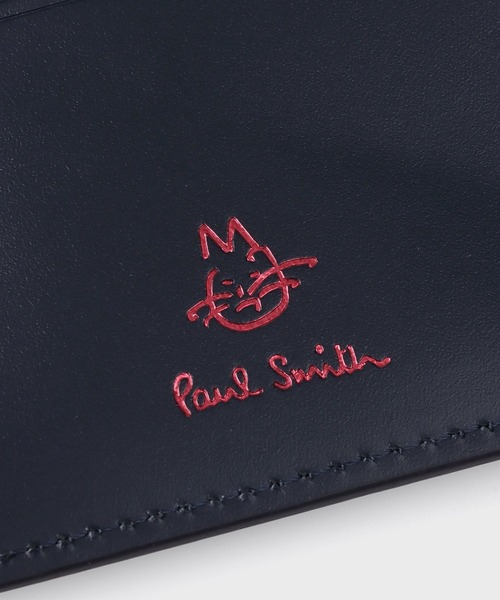 Paul Smith(ポールスミス)の「カラードゥードゥル 3つ折りがま口財布 / 555433 W180CA(財布・レディース・ピンク/ミント/ネイビー・FREE)」の11枚目の写真
